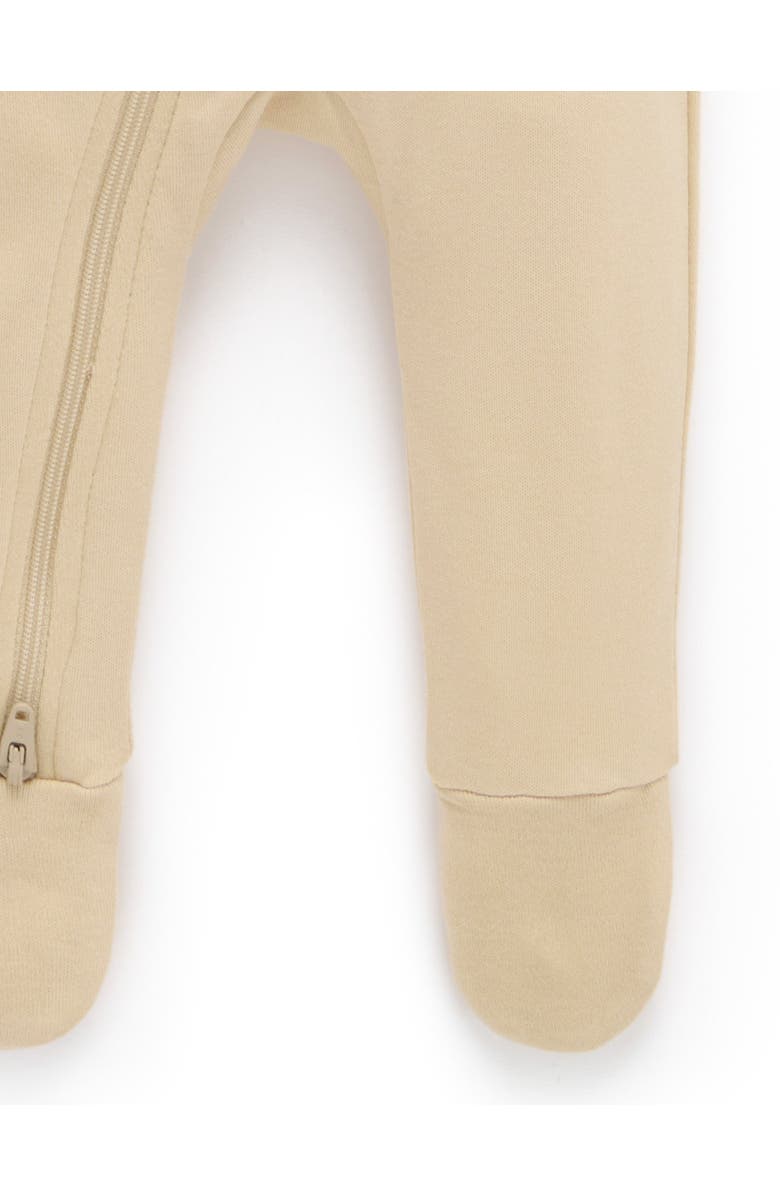 Purebaby 2 Pack Basics Printed Zip Footie Unisex, Alternate, color,