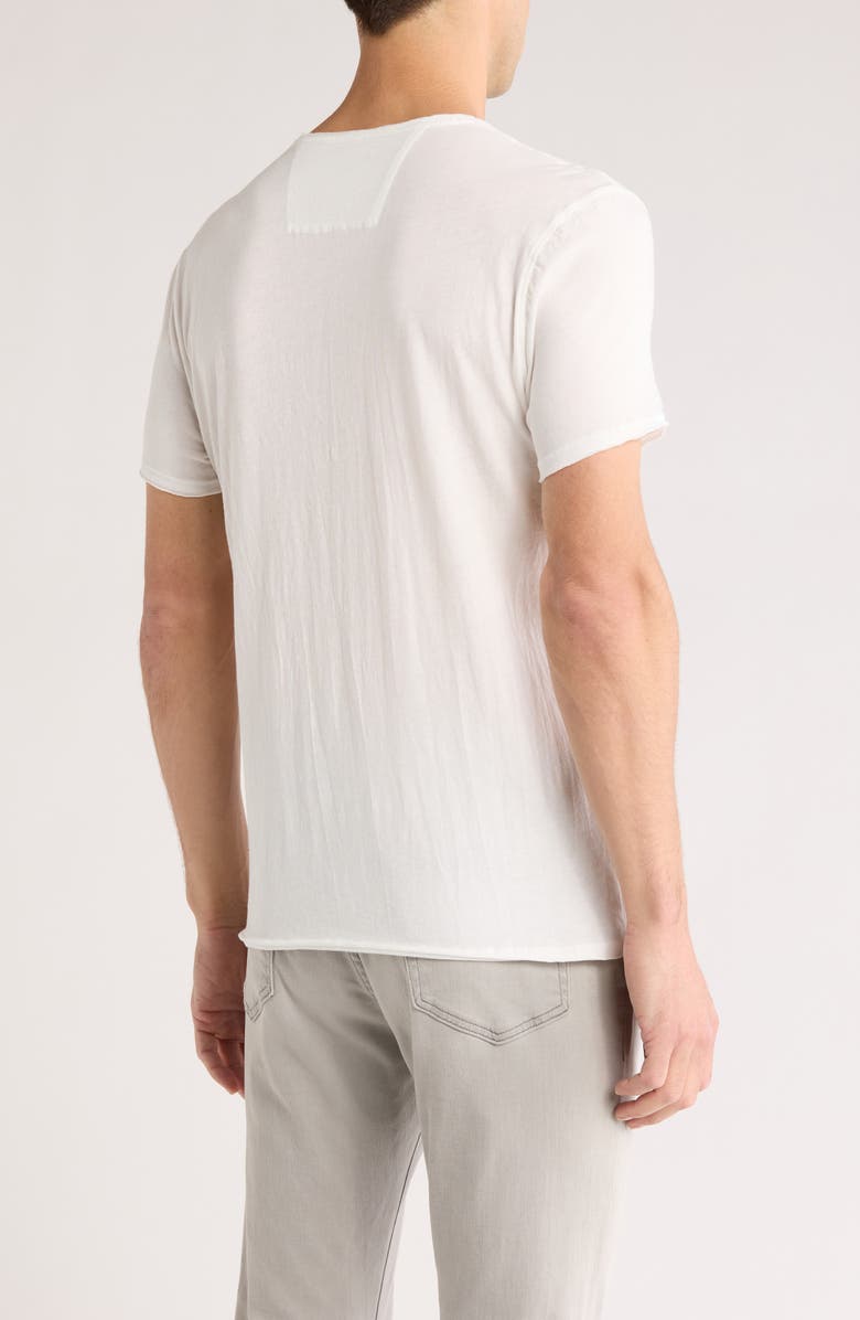 John Varvatos No Music No Life Cotton Graphic T-Shirt, Alternate, color, Salt