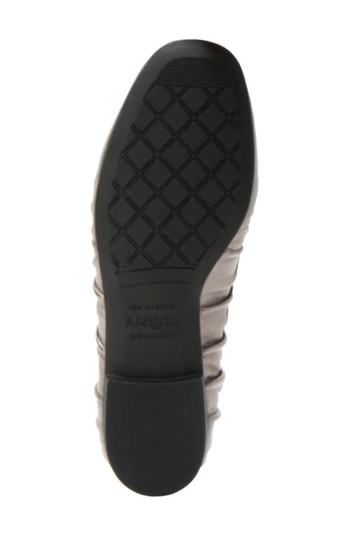 Alegria By Pg Lite Beka Ballet Flat In Gray