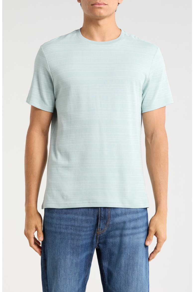 Valentin Short Sleeve Crew T-Shirt, Main, color, DUSTY TEAL