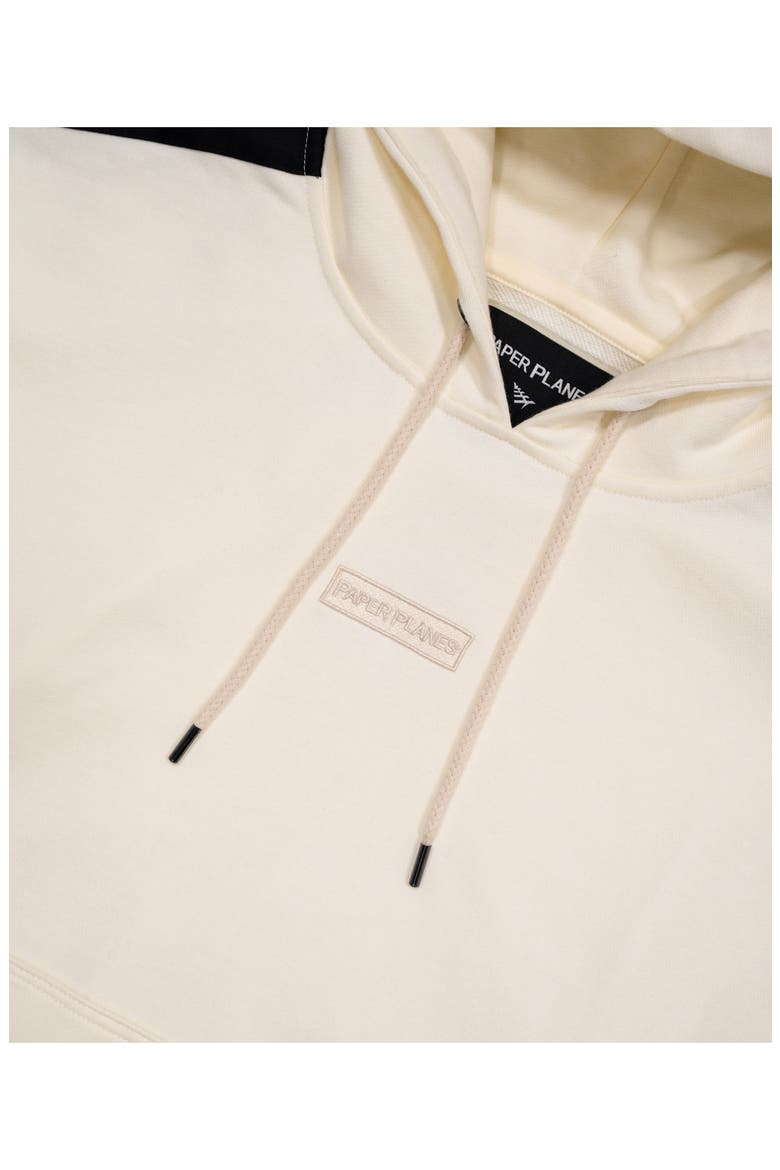 Colorblock Hoodie, Alternate, color, ECRU