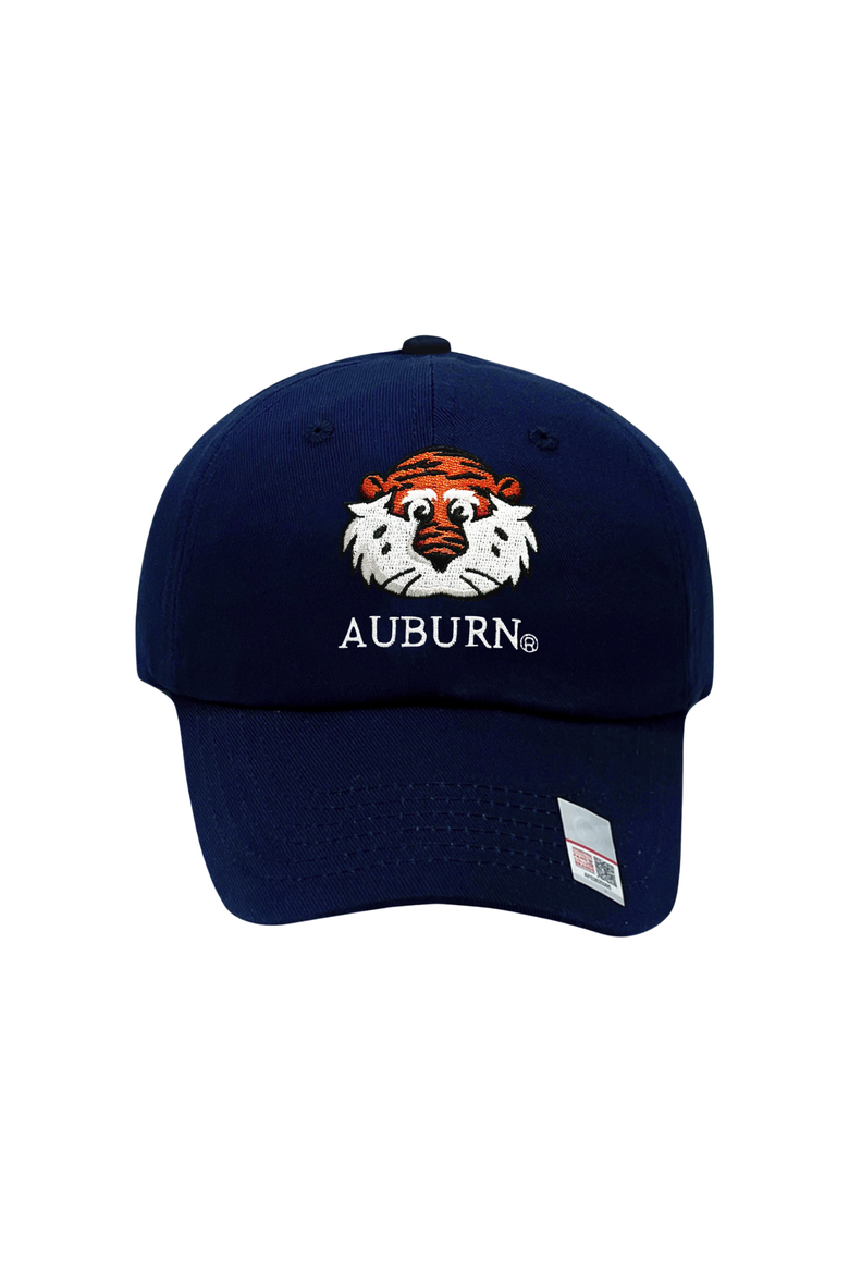 Auburn Tigers Aubie Baseball Hat, Main, color, Navy Blue