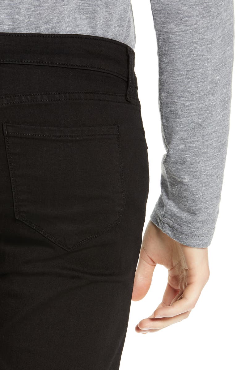 Monfrère Greyson Skinny Fit Jeans, Alternate, color, Noir