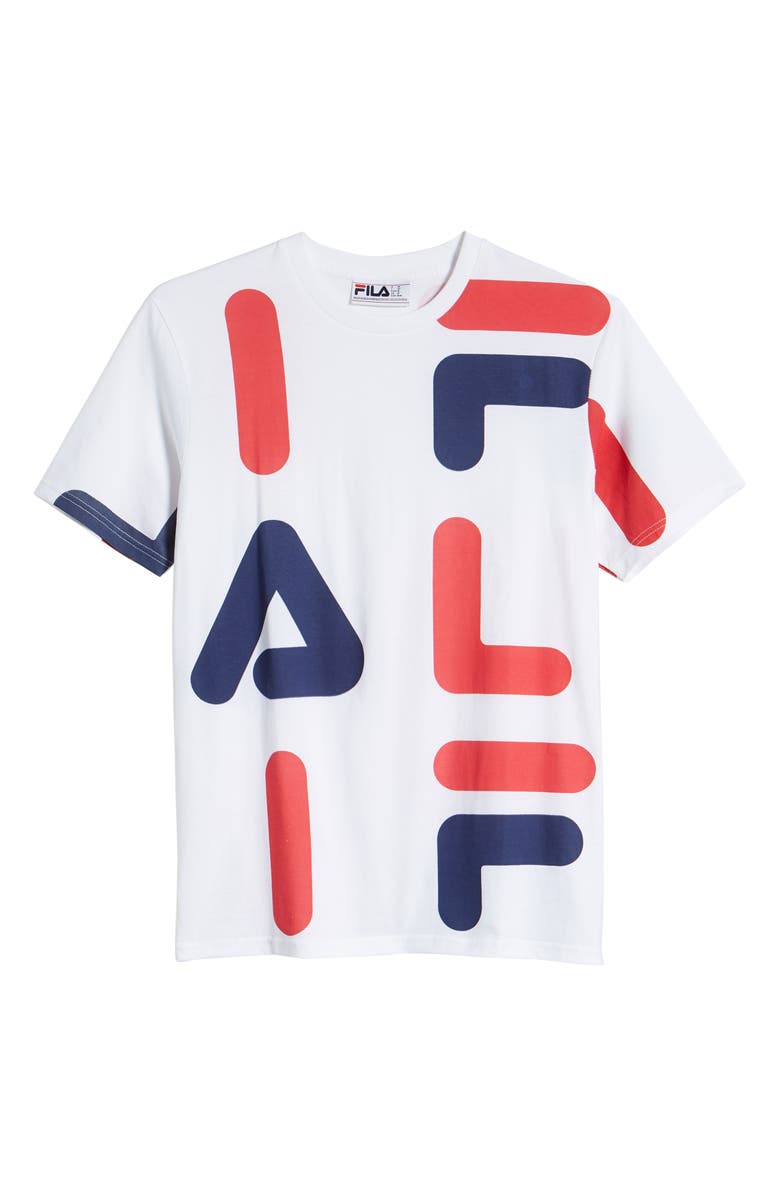 FILA Bennett Logo T-Shirt, Alternate, color, 