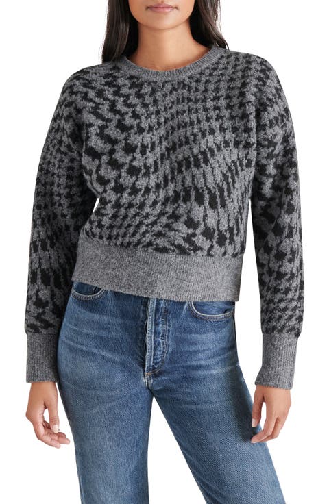 Jacquard Boxy Sweater