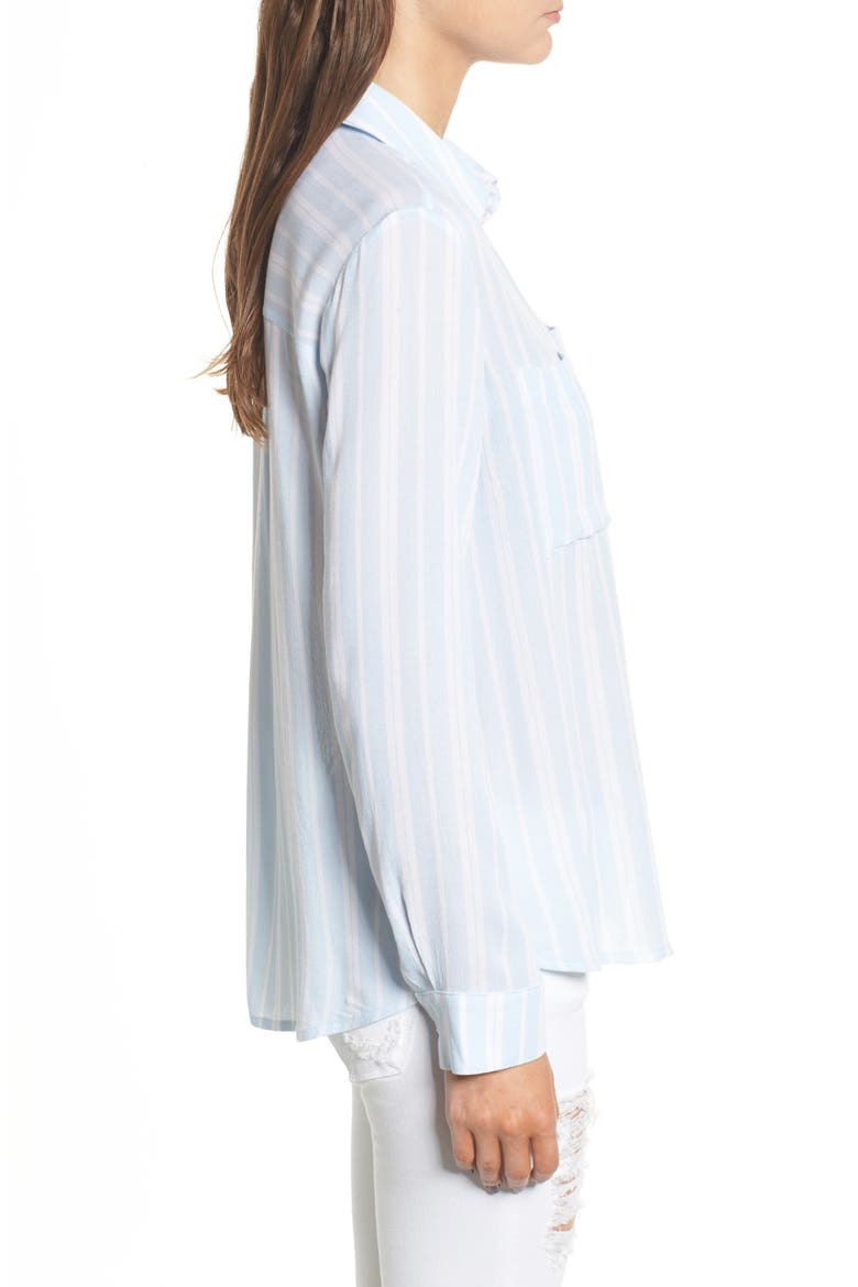 The Perfect Shirt, Alternate, color, BLUE OMPHALODES LEONA STRIPE