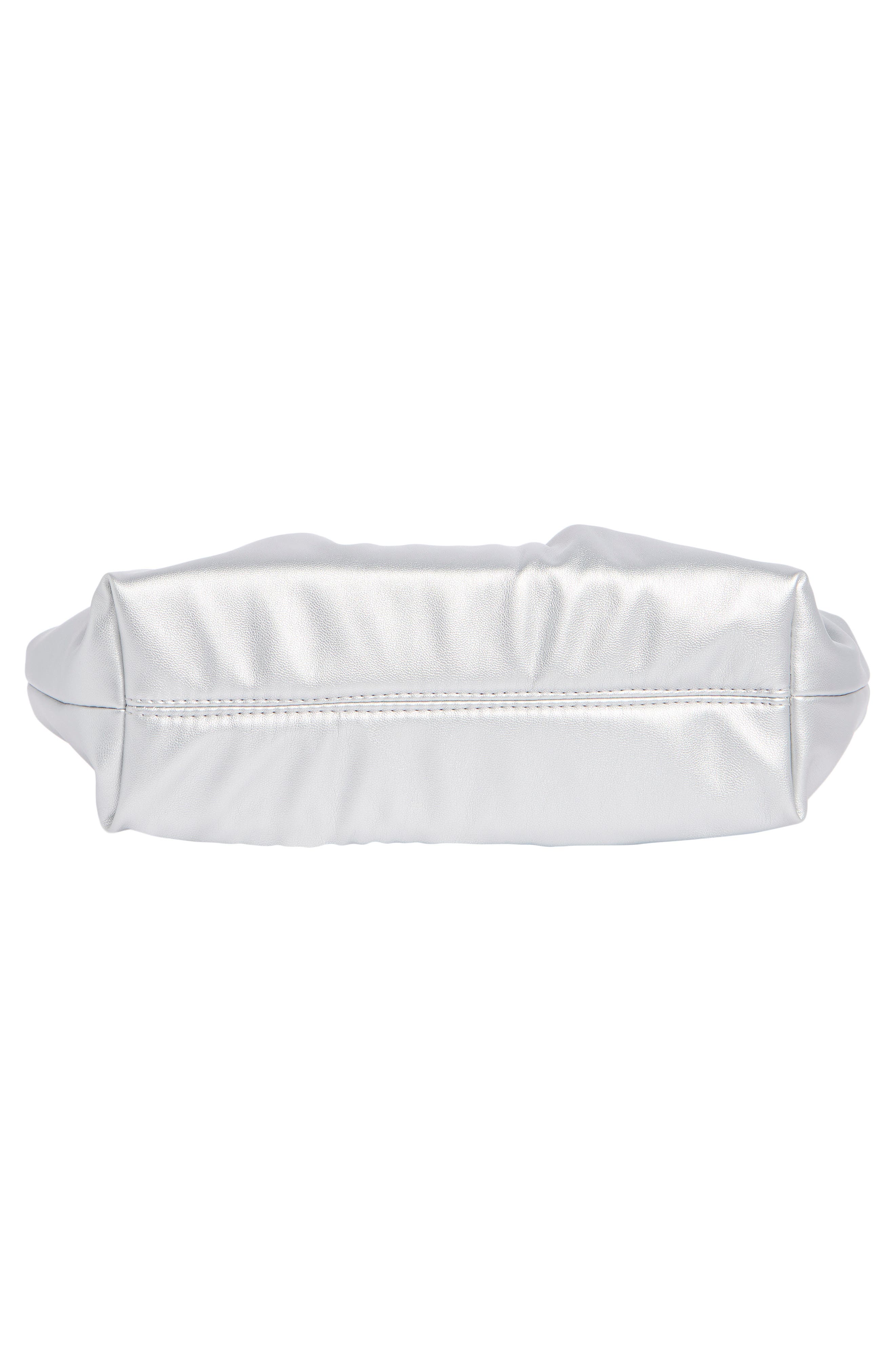 Pleated Frame Clutch, Alternate, color, STONE