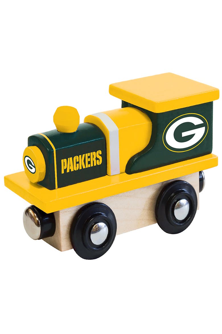 Green Bay Packers Toy Train Engine, Main, color, Multicolor