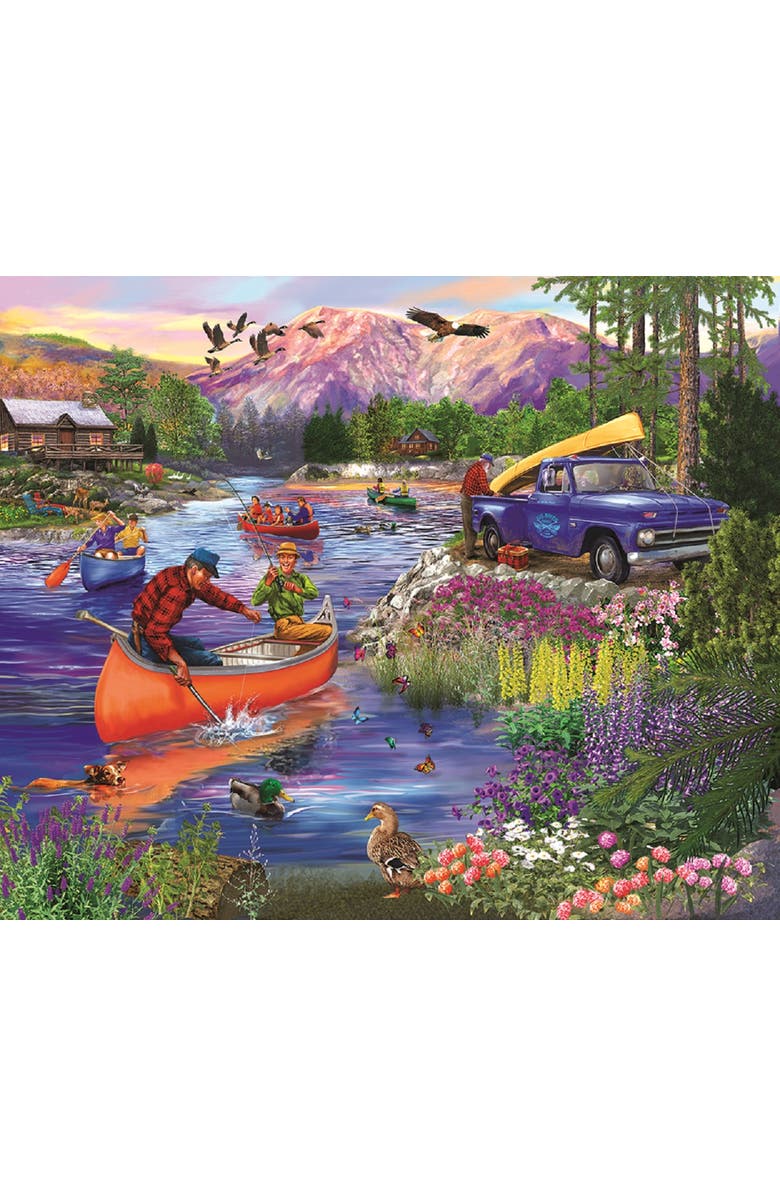 Sunsout Out on the Lake 1000 piece Jigsaw Puzzle for Adults, Alternate, color, Multicolor