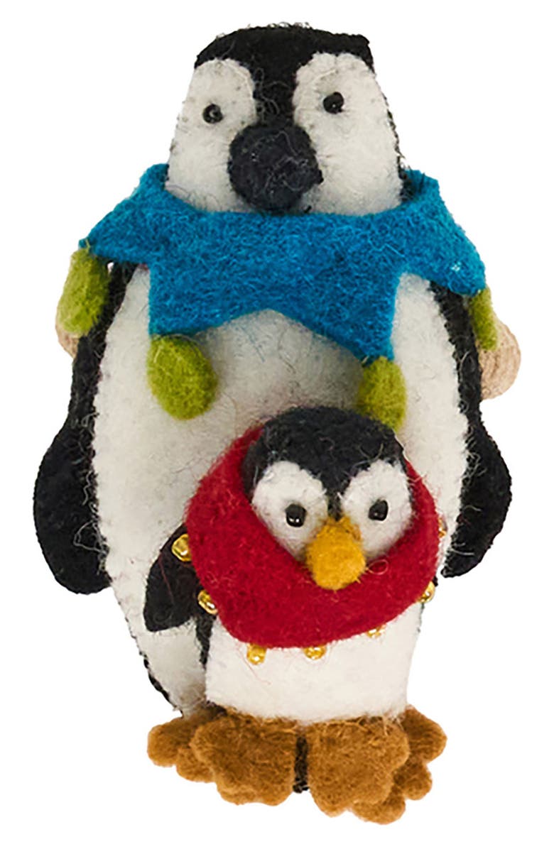 Juliska Berry & Thread North Pole Set of 4 Napkin Rings, Alternate, color, Beige Multi