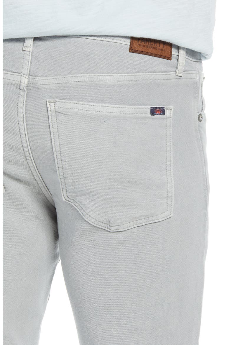 Stretch Terry 5-Pocket Pants, Alternate, color, LIGHT GREY