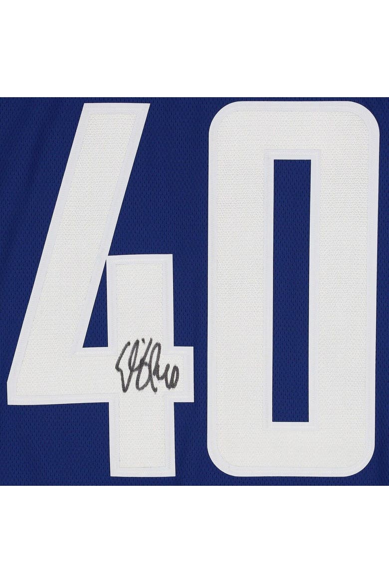 Elias Pettersson Vancouver Canucks Autographed Blue Fanatics Breakaway Jersey, Alternate, color, Blue
