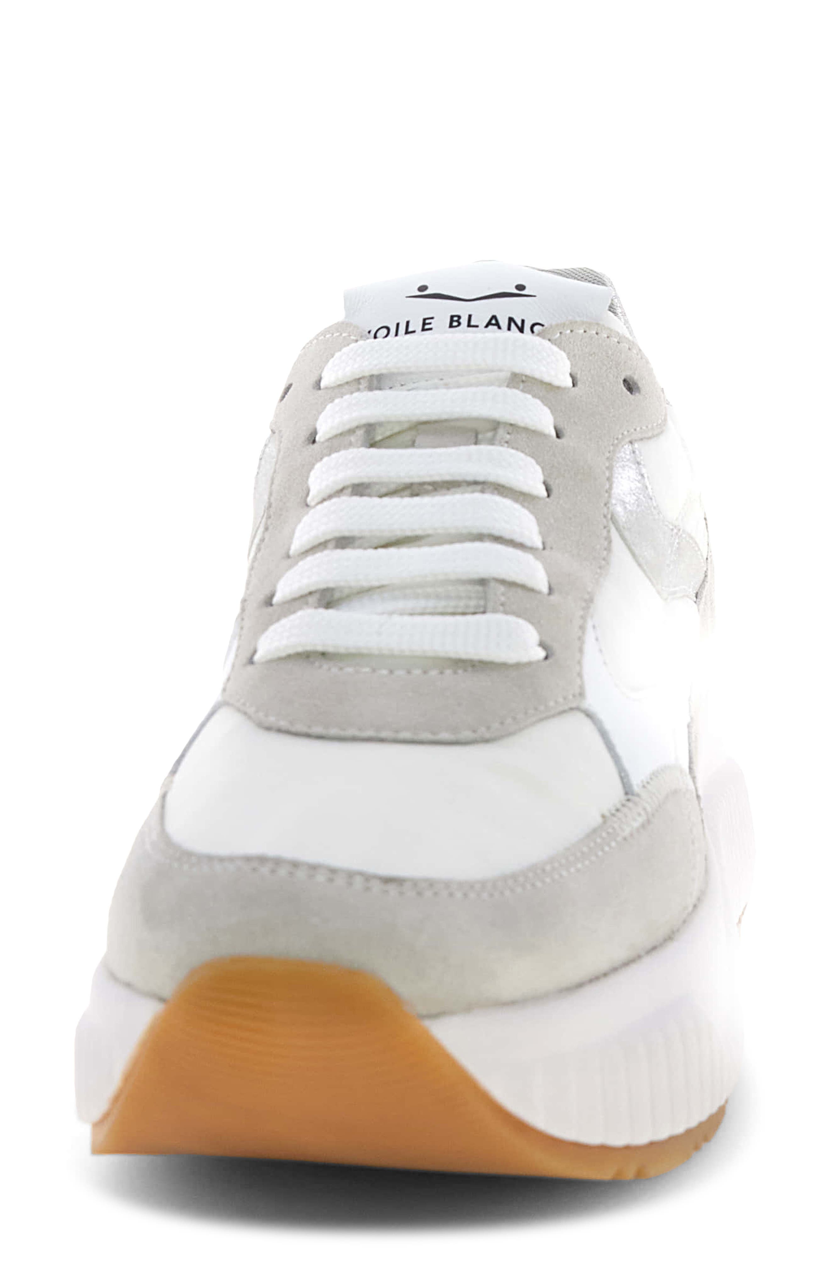 Lana Fresh Metallic Sneaker, Alternate, color, ICE WHITE