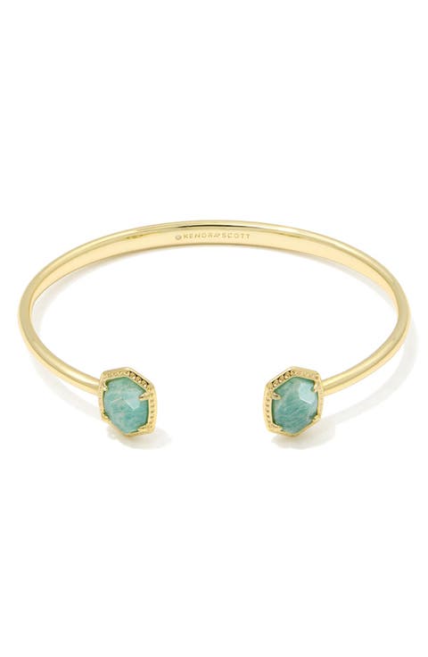 Daphne Frame Stone Cuff Bracelet