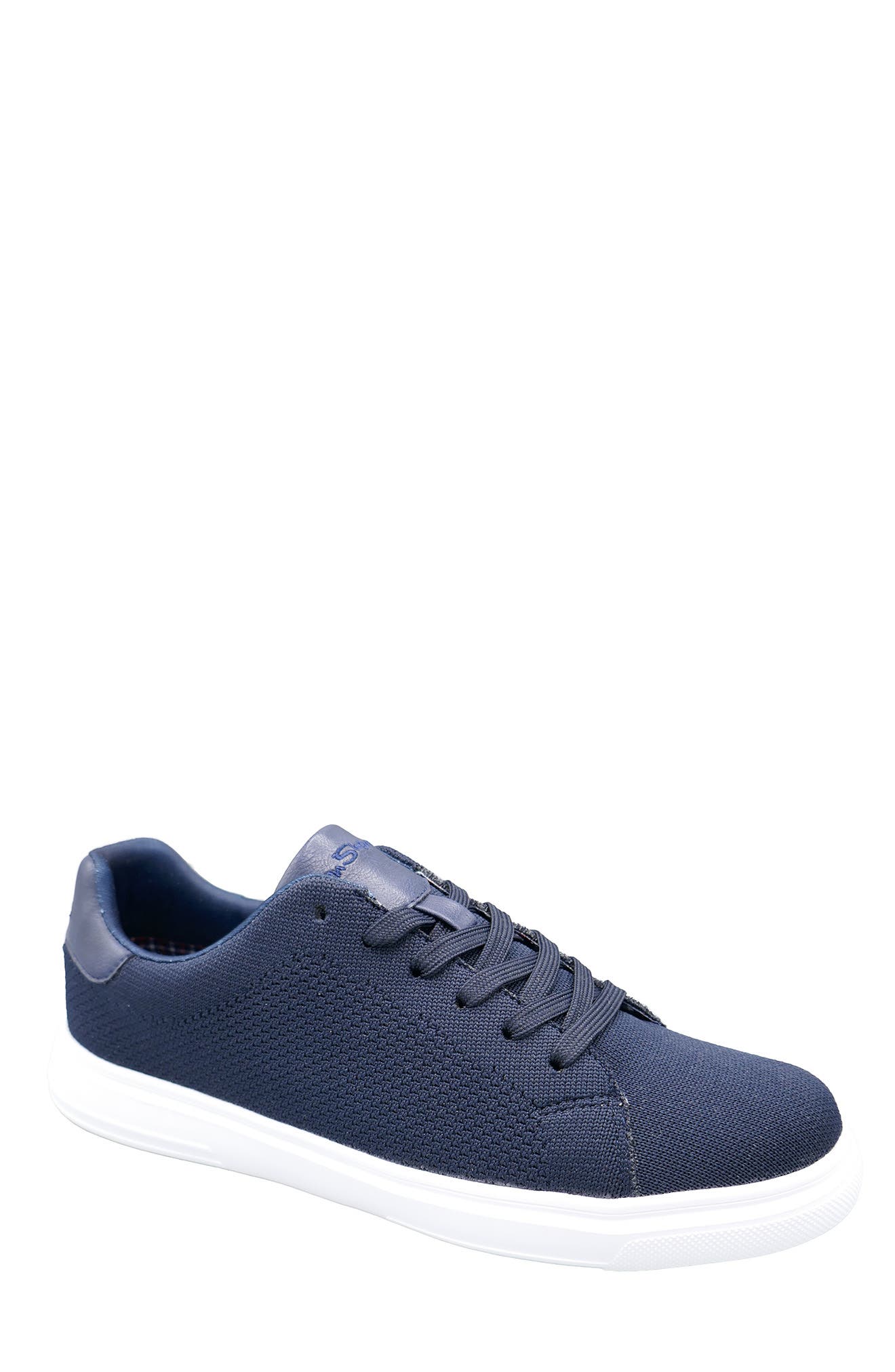 Ben Sherman Hardie Knit White Sole Sneaker, Main, color, 