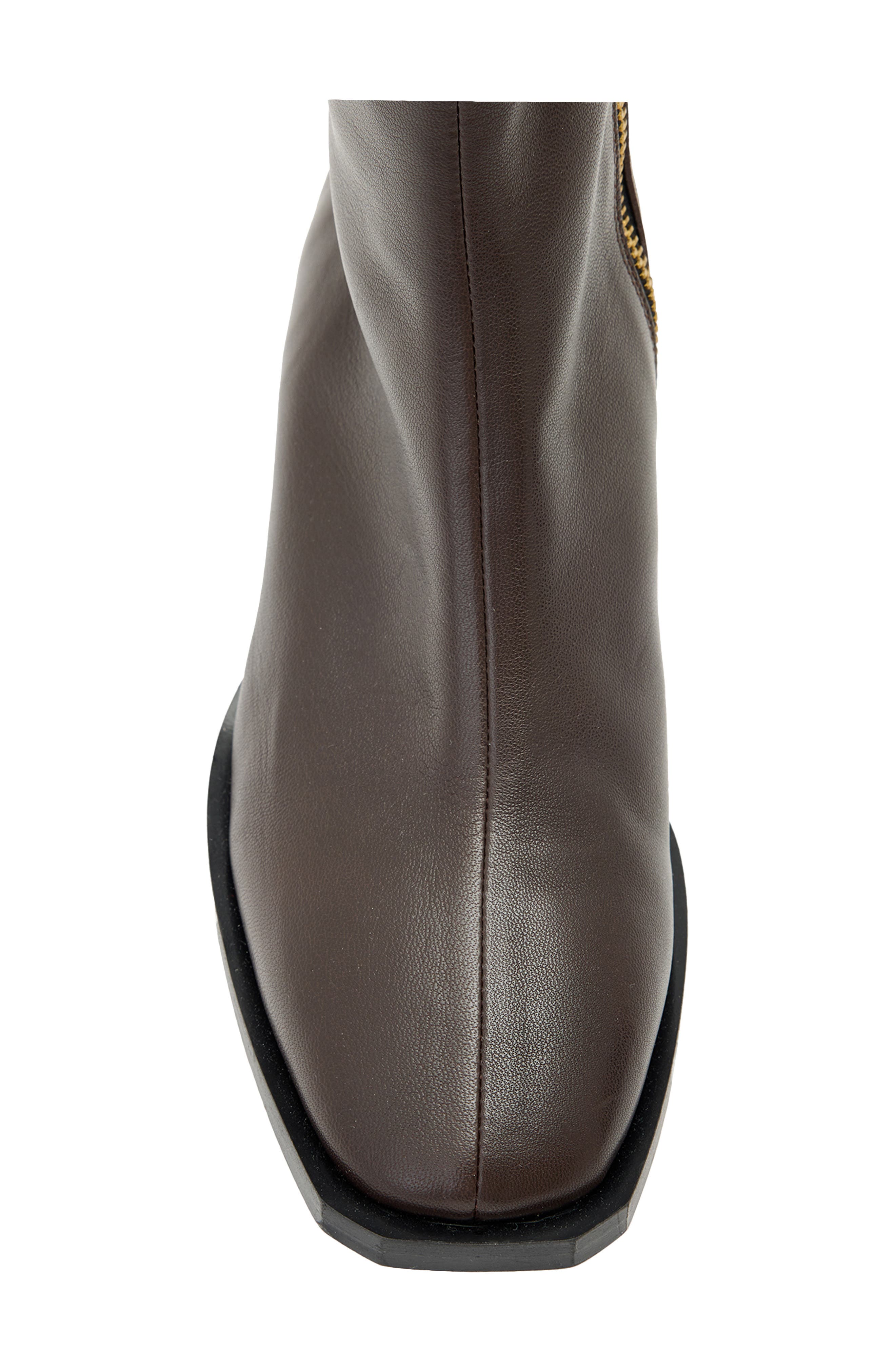 AllSaints Avril Bootie, Alternate, color, Brown
