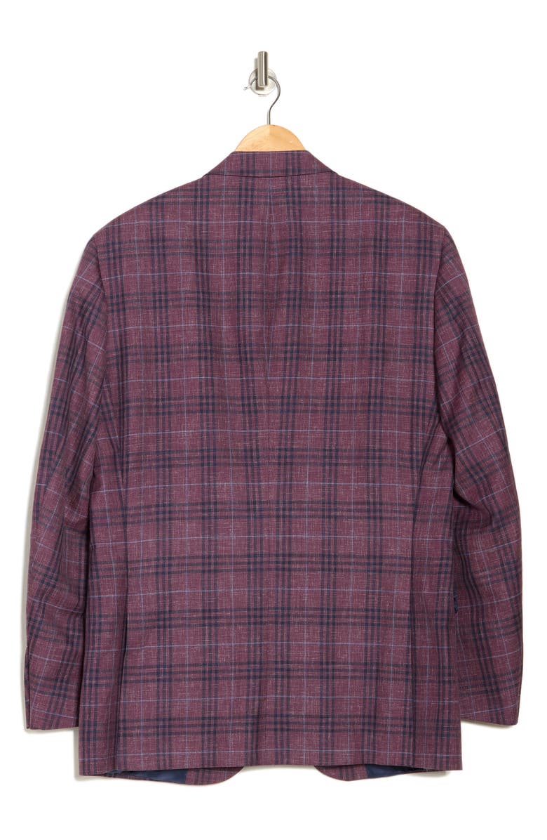 Peter Millar Flynn Windowpane Wool Blazer, Alternate, color,