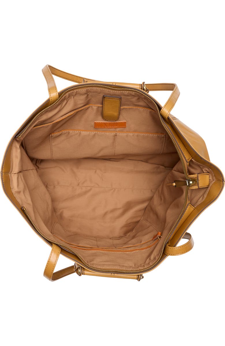 HOBO Sheila East/West Leather Tote, Alternate, color, Natural