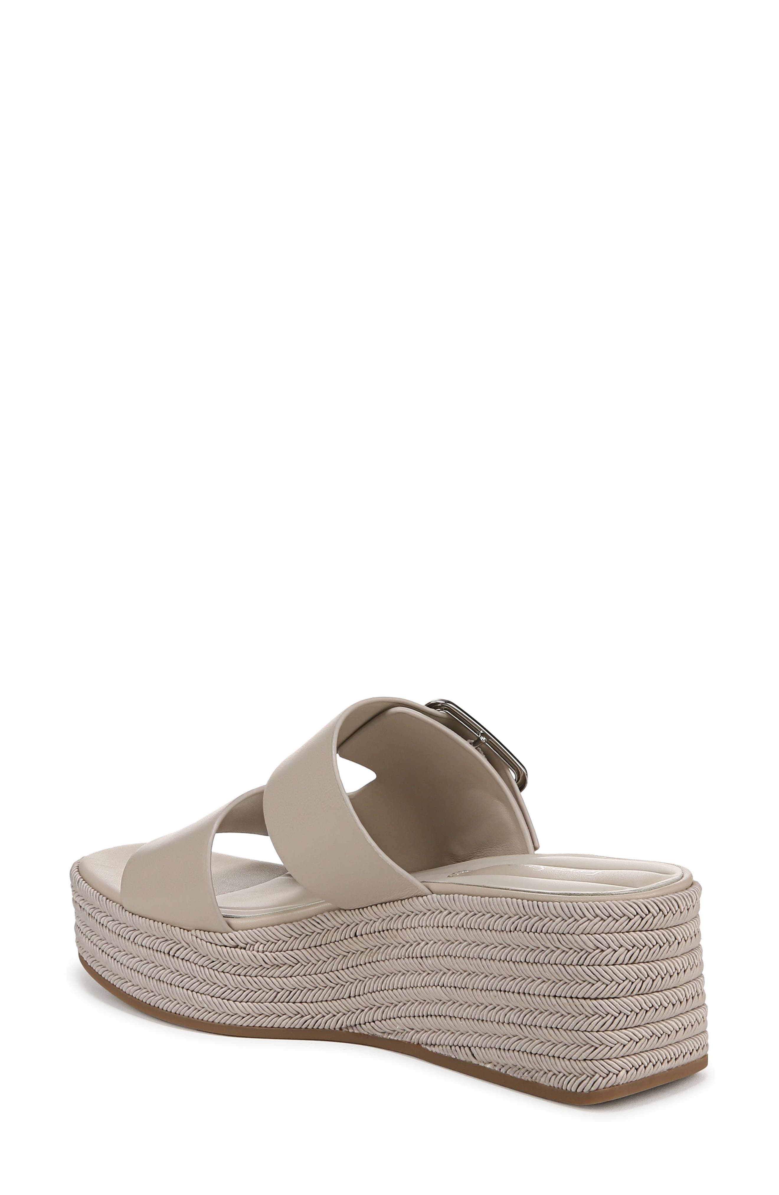 Franco Sarto Taziana Platform Sandal, Alternate, color, Grey