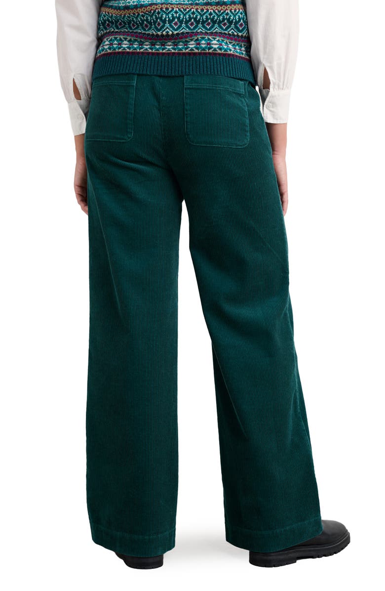 Seasalt Cornwall Dillwyn Organic Cotton Corduroy Pants, Alternate, color, Dark Wreckage