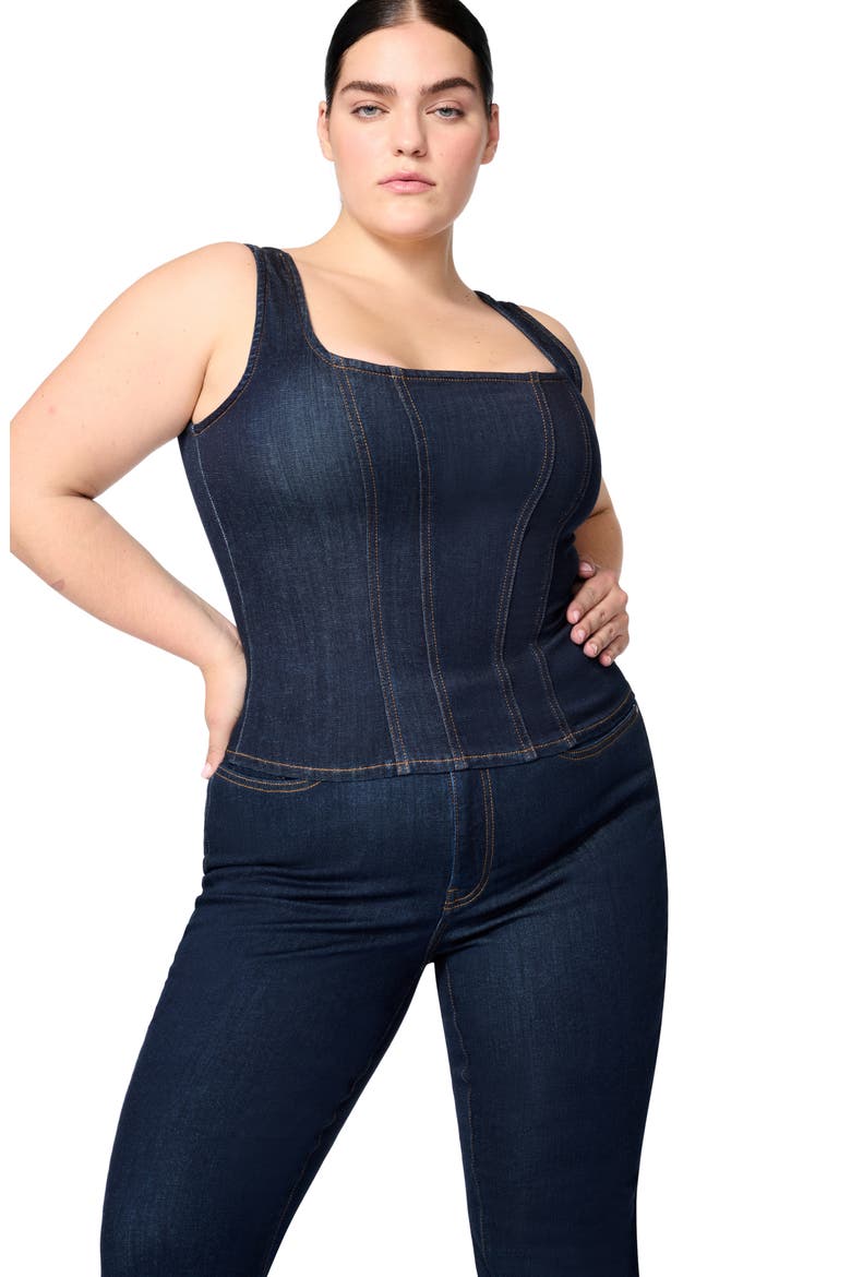 ASE High Waist Straight Leg Stretch Jeans, Alternate, color, LONG GONE