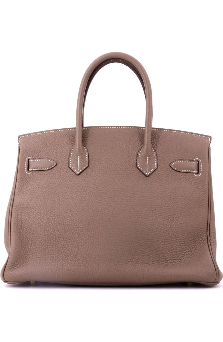 Pre-Owned Hermes Birkin Handbag Grey Togo with Gold Hardware 30, Alternate, color, Etoupe