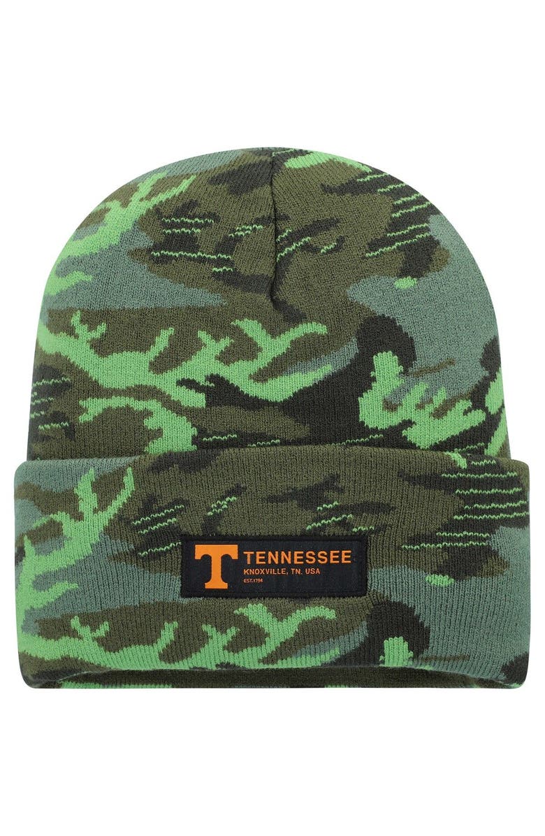 Nike Men's Nike Camo Tennessee Volunteers Veterans Day Cuffed Knit Hat, Main, color,