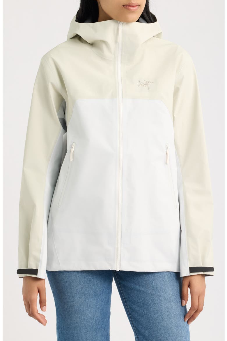 Beta Gore-Tex Waterproof Jacket, Alternate, color, SEA SALT / ARCTIC SILK