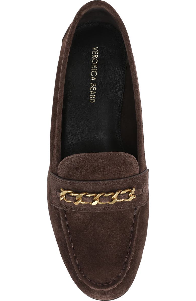 Veronica Beard Penny Chain Loafer, Alternate, color, Espresso