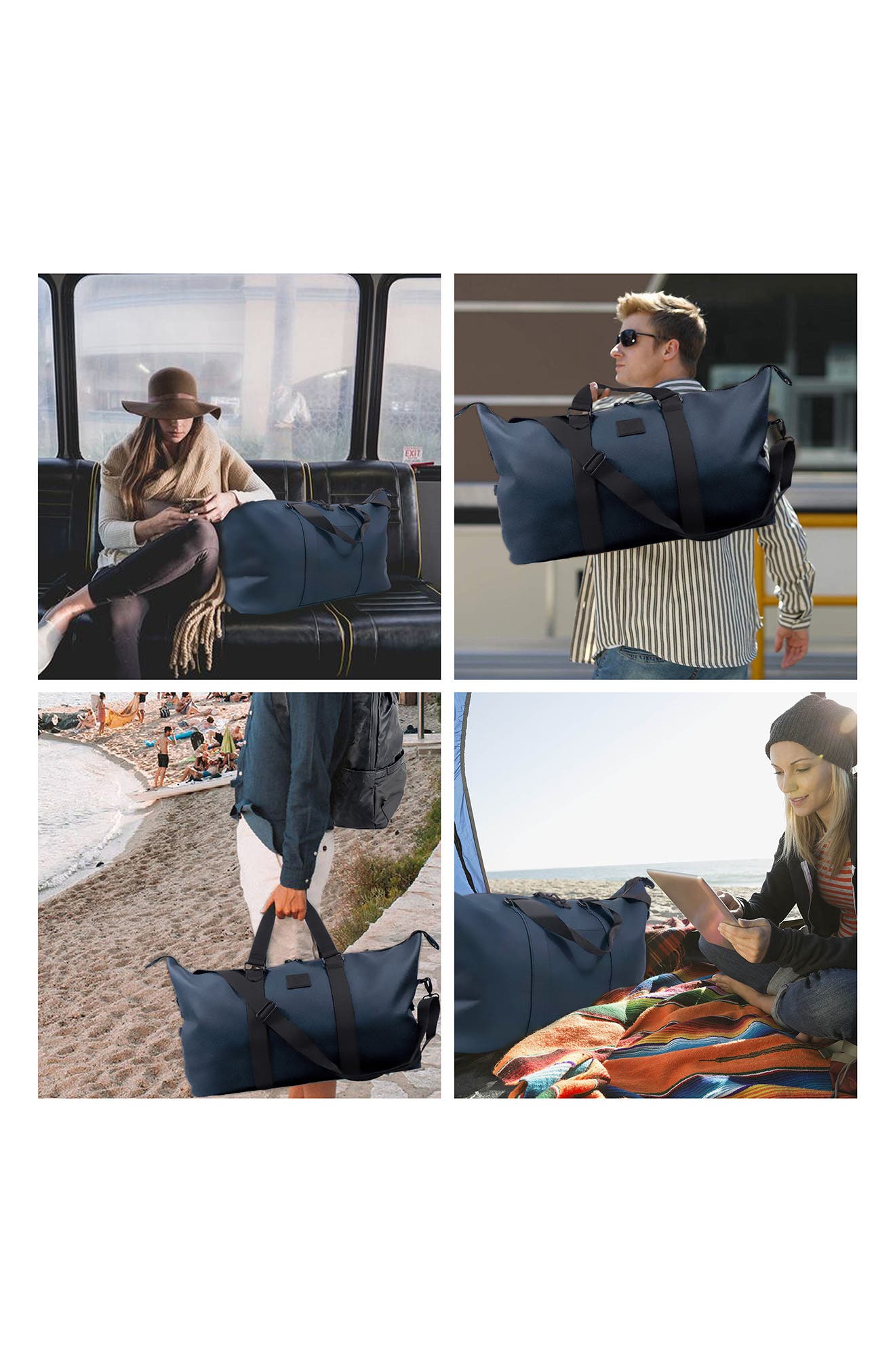 XRAY Waterproof Travel Duffel Bag, Alternate, color, Navy