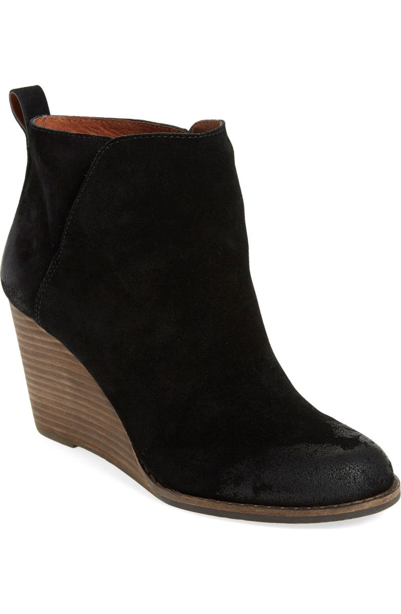 Lucky Brand 'Yezzah' Wedge Bootie, Main, color,