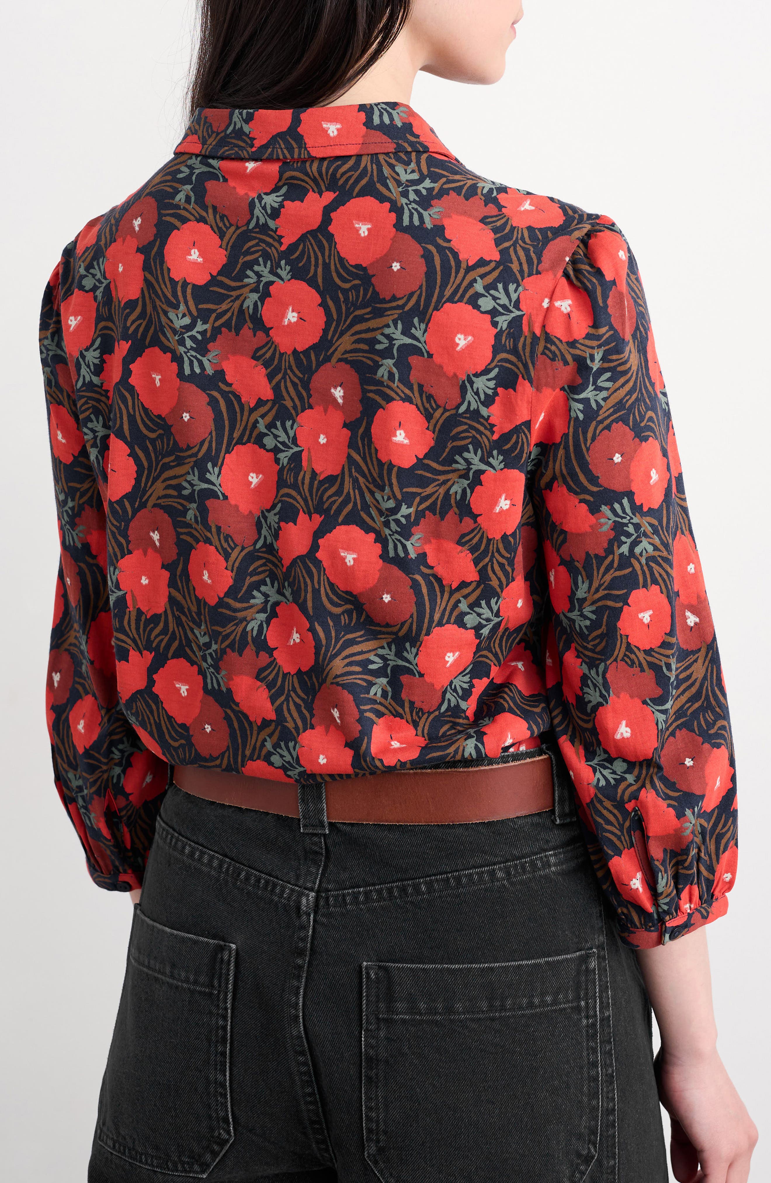 Embrace Floral Button-Up Shirt - image 2