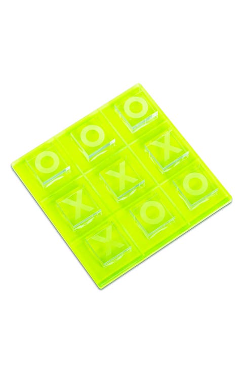 Vince Acrylic Tic-Tac-Toe Set