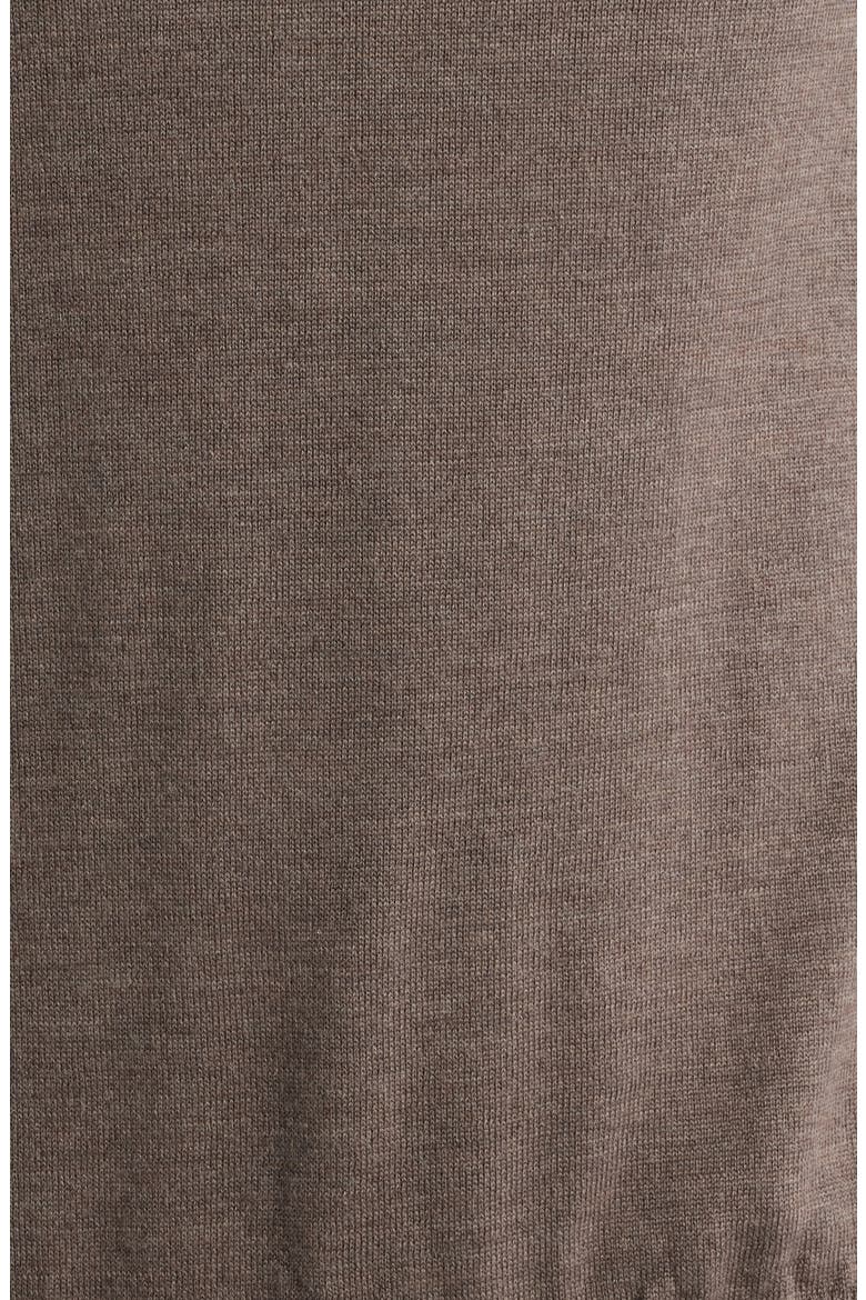 Cashwool® Mock Neck Sweater, Alternate, color, ASH GREY