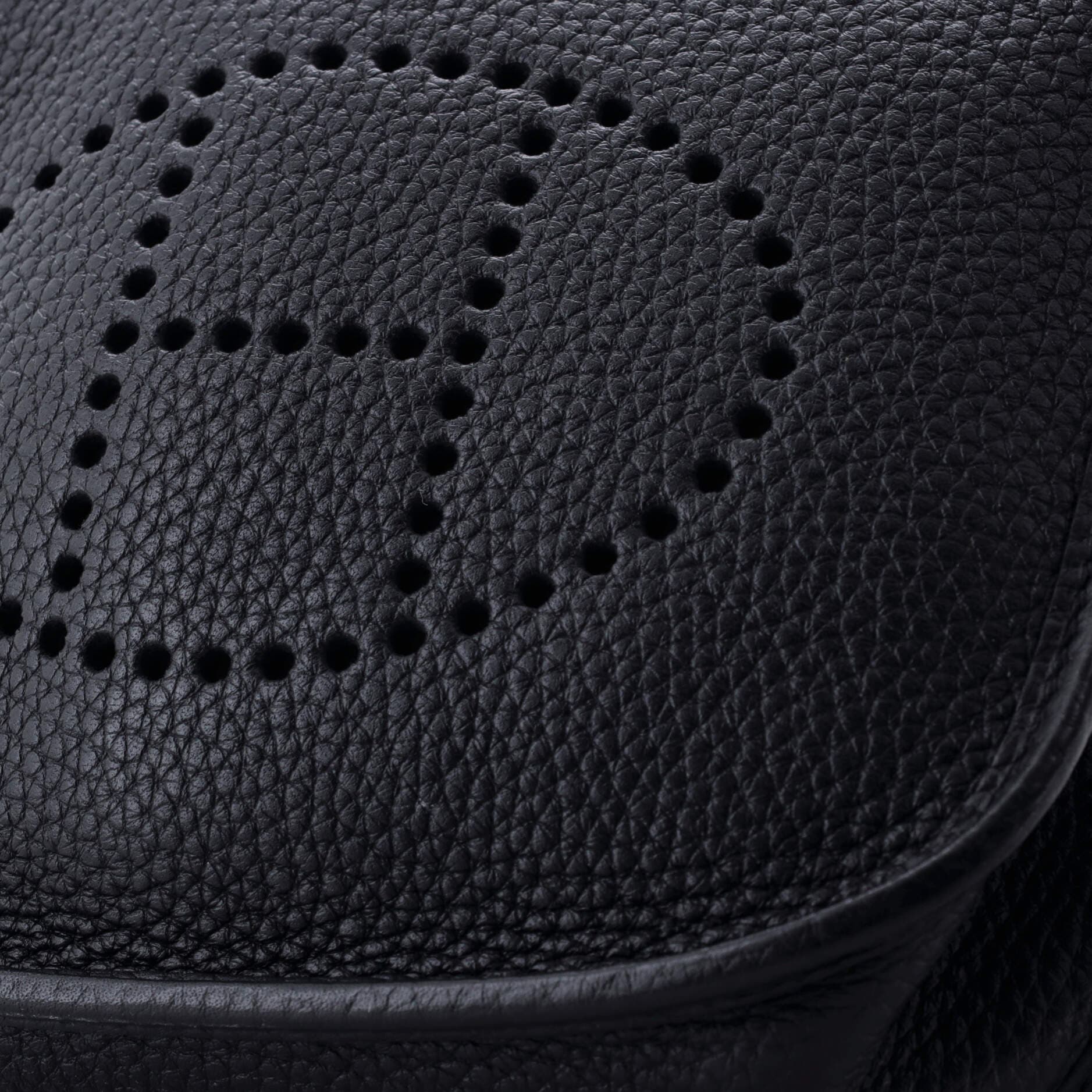 Pre-Owned Hermes Evelyne Bag Gen III Clemence TPM, Alternate, color, Noir