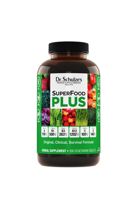 SuperFood Plus Supplement for Overall Wellness, Metabolism and Daily Energy Support, Gluten-Free, Dairy-Free