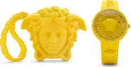 Versace Medusa Pop Silicone Watch, 39mm