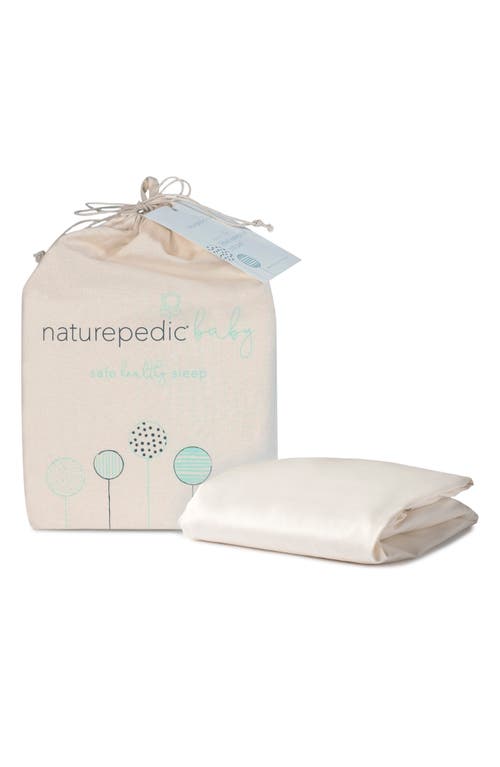 Naturepedic 300 Thread Count Crib Sheet In Neutral