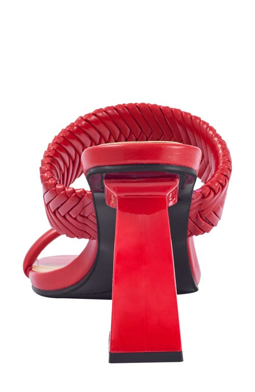 Ninety Union Malibu Slide Sandal In Red