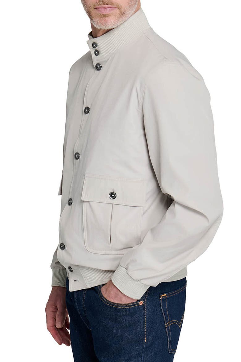 Solid Performance Bomber Jacket, Alternate, color, STONE