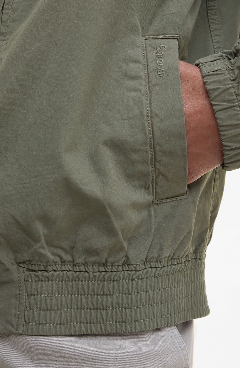 Barbour Royston Casual Jacket, Alternate, color, Light Moss