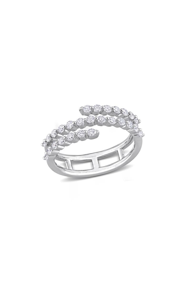 Created Forever Lab Grown Diamond Coil Ring - 0.68ct., Main, color, White