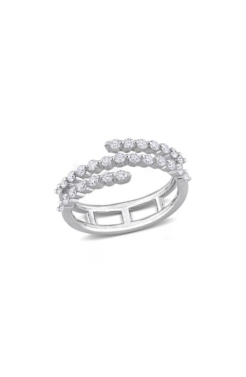 Lab Grown Diamond Coil Ring - 0.68ct.