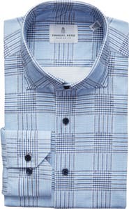 Emanuel Berg Modern Fit 4 Flex Stretch Knit Button-Up Shirt