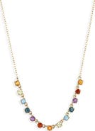 Bony Levy 14K Gold Mixed Stone Frontal Necklace
