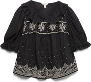 PER UNA BY M&S Embroidered Lace Collar Top