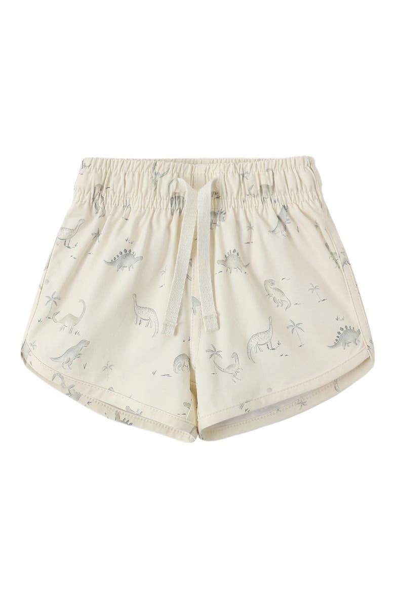 Kids' Dinosaur Swim Shorts, Alternate, color, IVORY