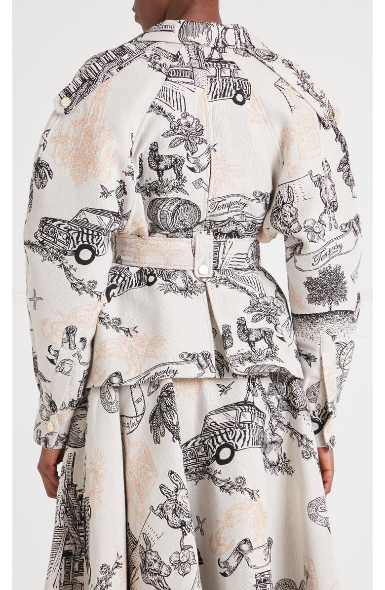 Temperley London Anniversary Jacket, Alternate, color, White