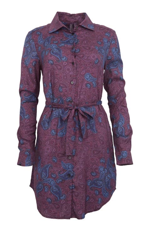 Dorethy Stretch Viscose Shirt Dress