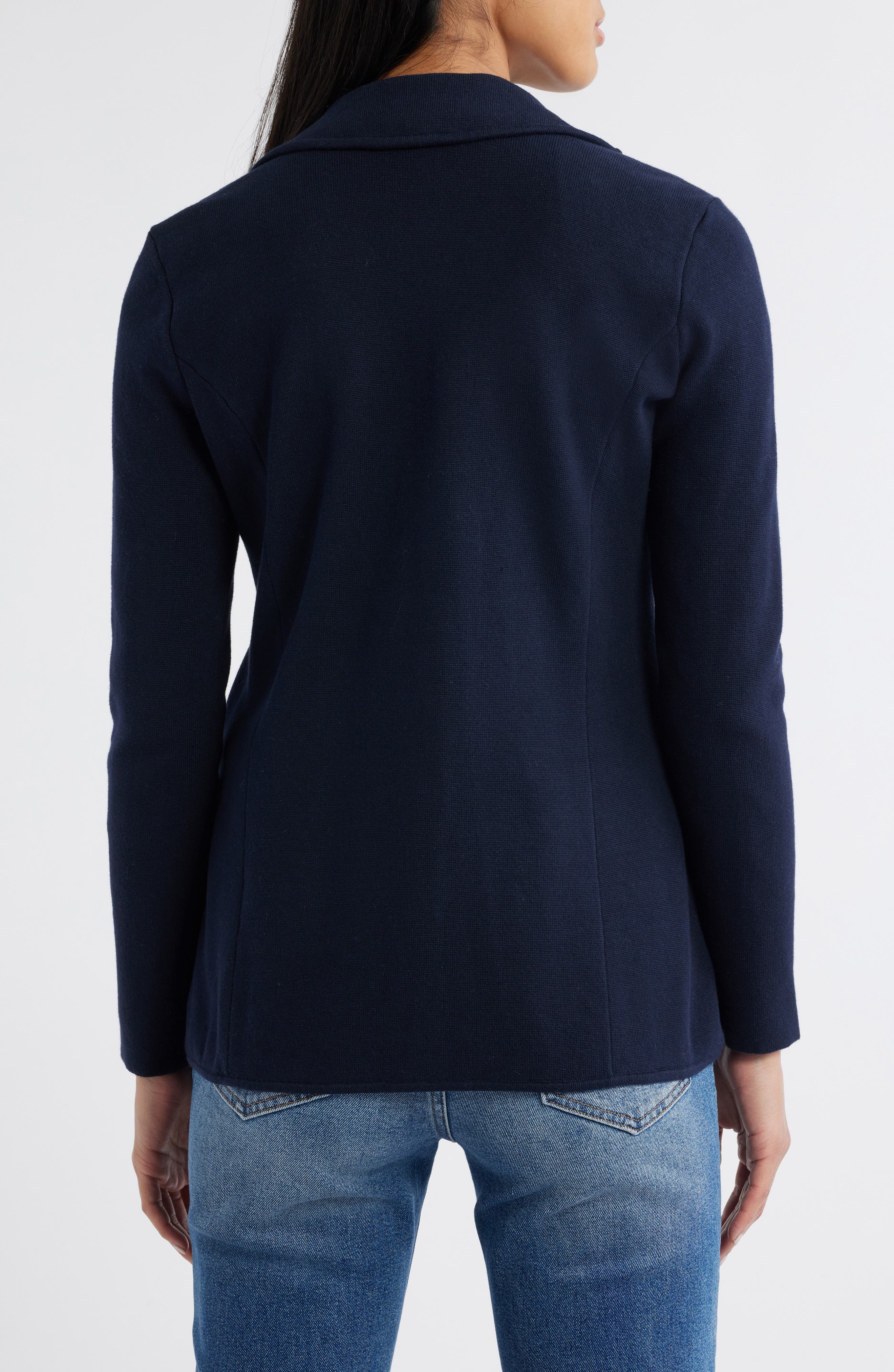 Combed Cotton Blend Blazer - image 4